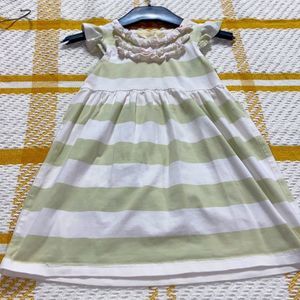 Matilda Jane mint green and white striped top size 2